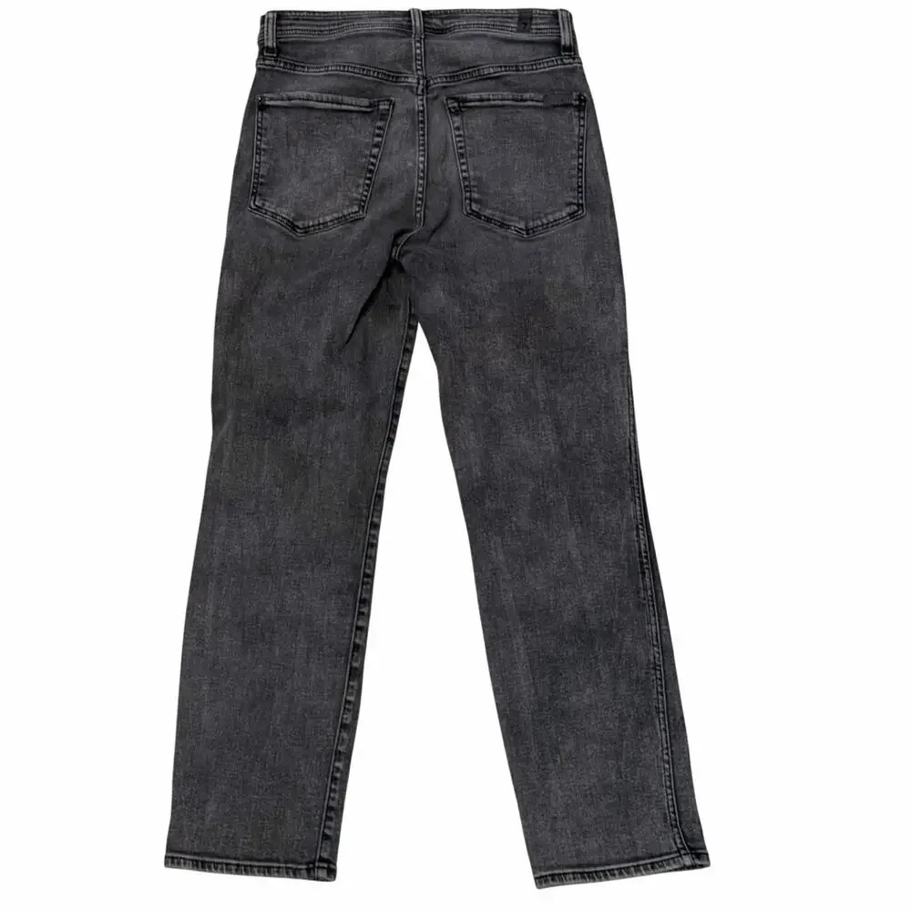 7 For All Mankind Luxe Vintage Front Seam Slim Jean Sz 28 - Picture 3 of 8